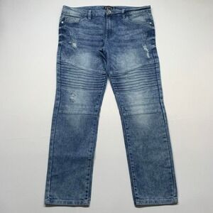 Southpole Biker Skinny Jeans Size 36 x‎ 30